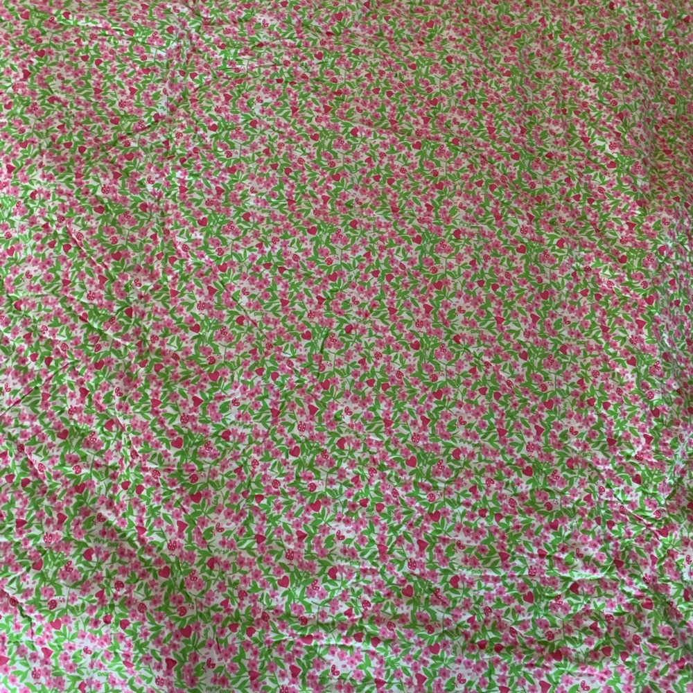 Lilly Pulitzer twin quilt - Picture 7 of 9
